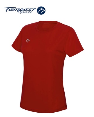 Tempest Women's Red Training T-shirt